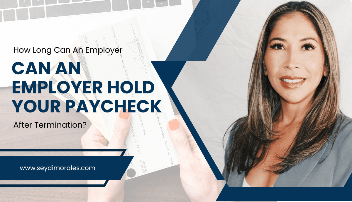blog on can an employer hold paycheck after termination