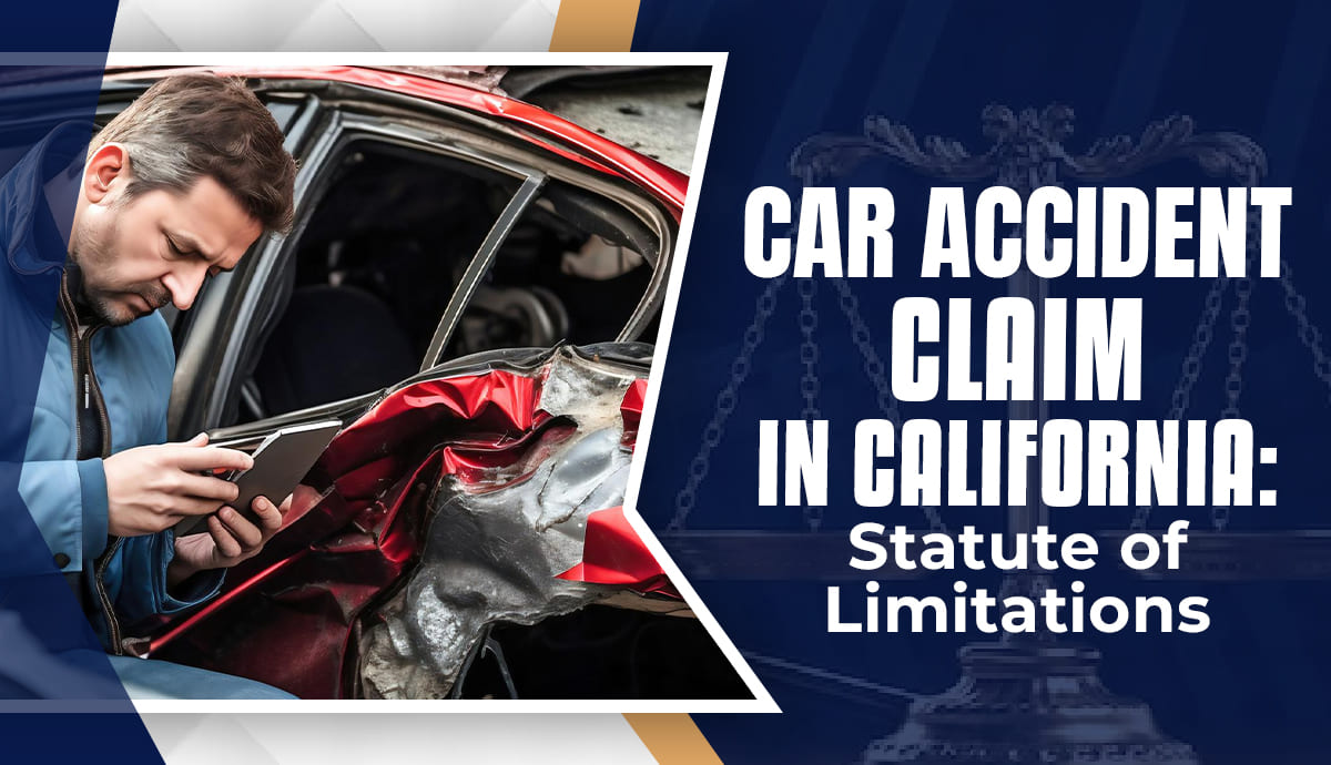 statute of limitations for car accident calims in california