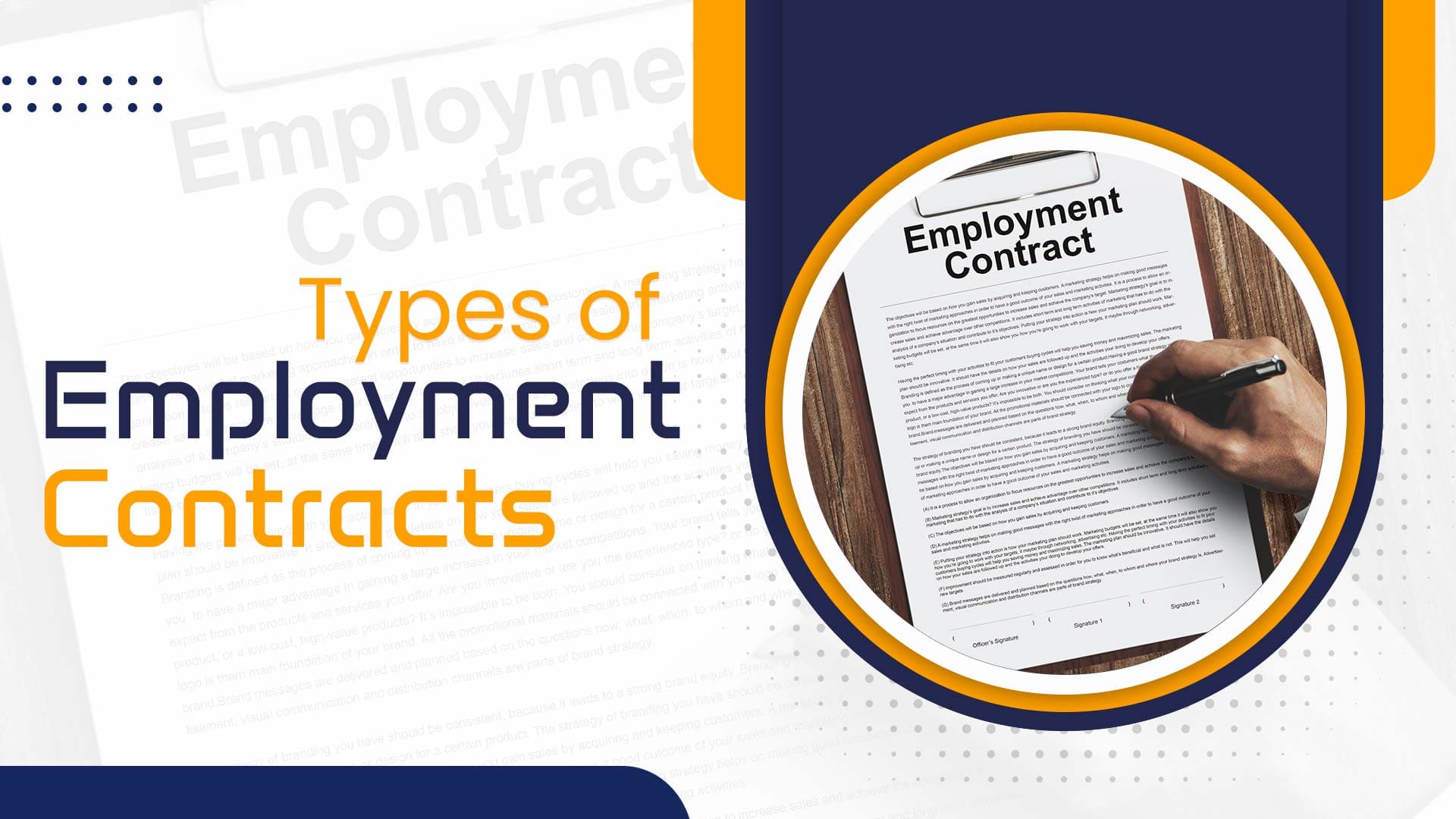 types of employment contracts